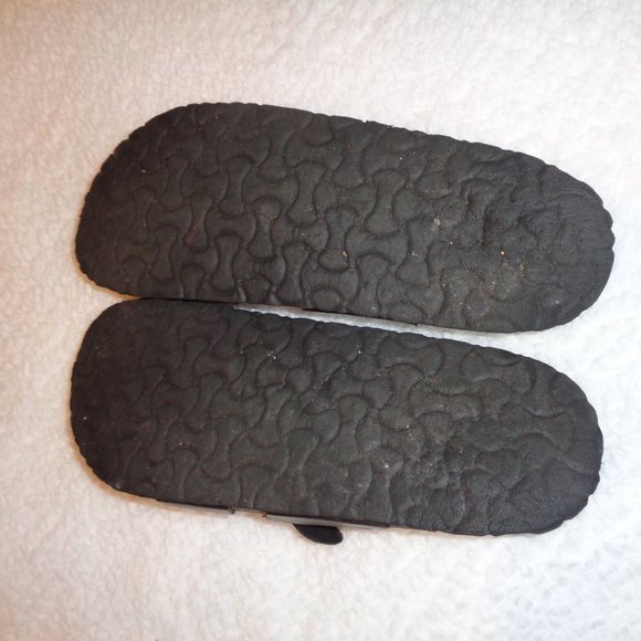 Arizona Fairhaven Womens Adjustable Strap Footbed Sandals Size 8 M Black - Picture 8 of 10